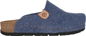 Rohde Gezellige Blauwe Thuisslipper voor Vrouwen - Dames - Pantoffels - Blauw - 41 EU - Schoenen