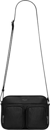 Saint Laurent City Saint Laurent Camera Bag In Grained Leather