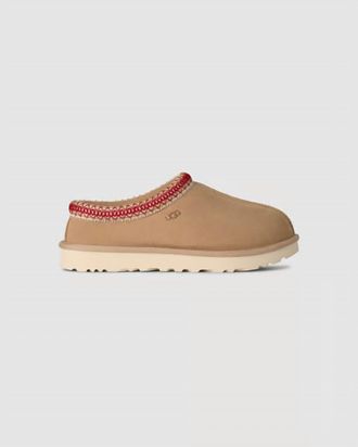 UGG Womens Tasman Ii Slipper In Sand /dark Cherry
