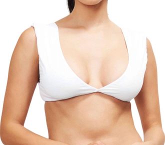Sauipe Swimwear Jenna Bikini Top In White