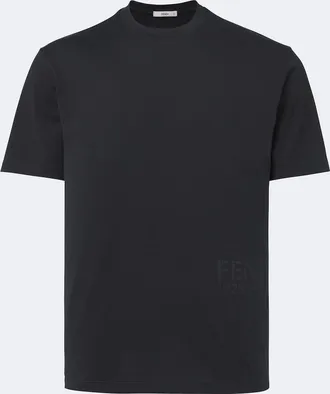 Fendi Logo cotton jersey T-shirt