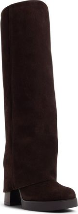 Aldo Maeveh Knee High Boot in Dark Brown at Nordstrom, Size 8.5