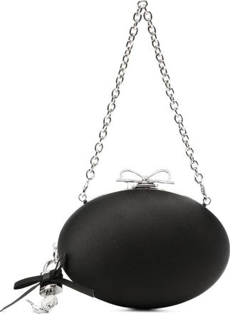 Self Portrait Bow-clasp Chain-strap Clutch Bag