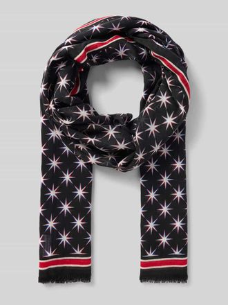 Marc Cain Schal aus reiner Wolle in Black, Gr&ouml;&szlig;e 1