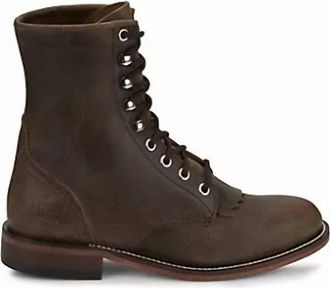 Justin Boots Womens Roper Boot In Khaki