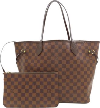 Louis Vuitton Damier Canvas Ebene Damier Canvas Tote Bag (Pre-Owned)