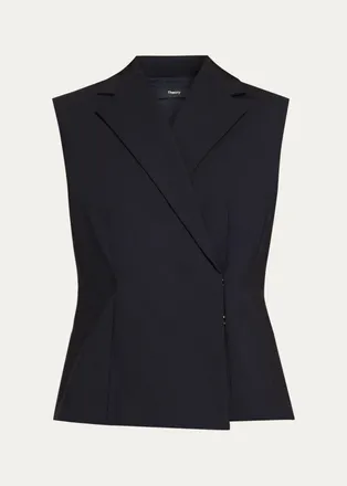 Theory Hourglass Asymmetric Vest
