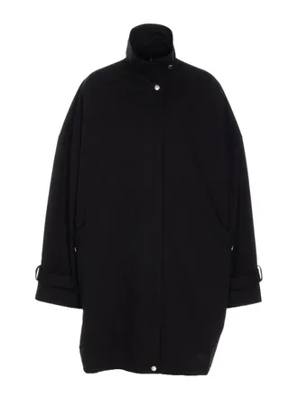 Toteme Black Oversized Trench