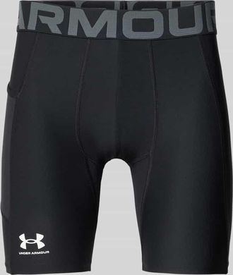 Under Armour Shorts mit elatischem Logo-Bund in Black, Gr&ouml;&szlig;e XXXL