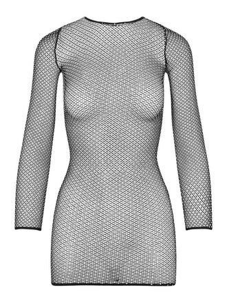 Balenciaga Crystal Mesh Mini Top