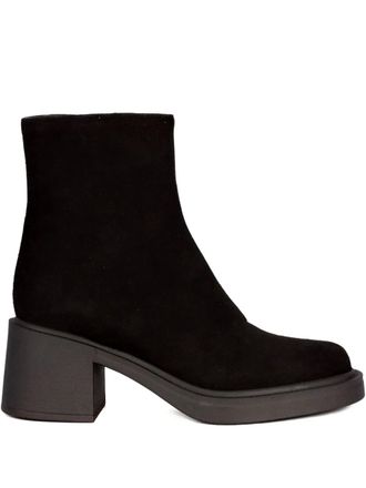 Roberto Festa Milano Stivaletti Chloe con tacco largo 60mm - Nero