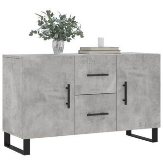 Berkfield Home Sideboard Concrete Grey 100x36x60 cm Engineered Wood | Size: 100 x 36 x 60 cm