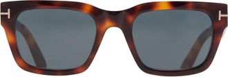 Tom Ford Blue Rectangular Mens Sunglasses FT1333 53V 53