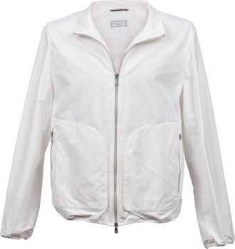 Brunello Cucinelli MenS Panama Lightweight Zip Front Jacket, Size 40
