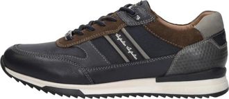 Australian Footware Filmon Sneakers - Heren - Sneakers - Blauw - 40 EU - Leer - Schoenen