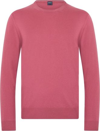 Fedeli Delicate Trui - Heren - Cashmere truien - Roze - L - Kasjmier - Truien & Vesten