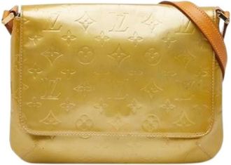 Louis Vuitton Pre-owned Shoulder Bags, female, Yellow, Size: ONE SIZE Pre-owned Shoulder Bag