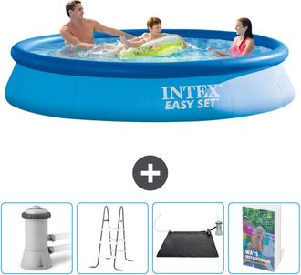 Intex Piscina Easy Set Redonda - 366x76 Cm - 7-piezas Scb112