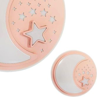 Milagro Lámpara de techo led note pink 45W Ø480 mm