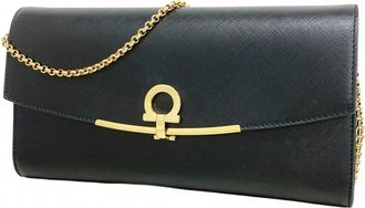 Ferragamo Leather Shoulder Bag (Pre-Owned)