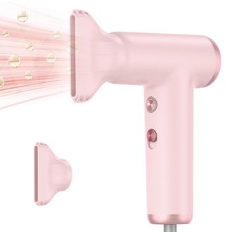 OEM Secador De Pelo De Viaje Profesional, Rosa, 300 Millones De Iones Negativos, 110.000 Rpm, Motor Sin Escobillas, Secado R&aacute;pido, Ultraligero, Silencioso