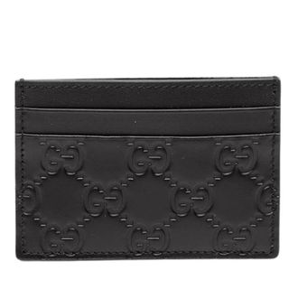 Gucci Pre-owned Wallets, female, Black, Size: ONE SIZE Pre-owned Card Holder
