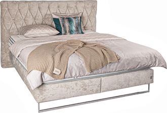 Schubiger M&ouml;bel Boxspringbett Cubic Chesterfield Basic