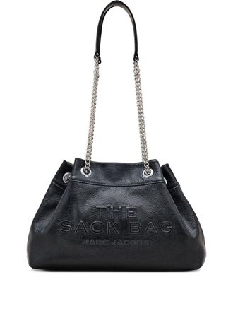 Marc Jacobs The Chain Sack Leather Shoulder Bag-Donna