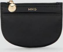 Mango Portacarte mini perlina nero - Donna - Taglia unica - MANGO