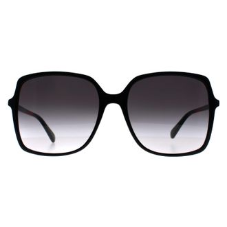 Gucci Square Womens Black Grey Gradient GG0544S - One Size