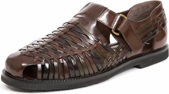 Deer Stags Mens Bamboo Leather Sandal In Brown
