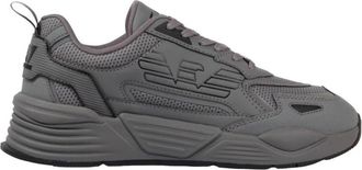 Emporio Armani Ace Runner Special - Heren - Sneakers - Grijs - 40 EU - Schoenen
