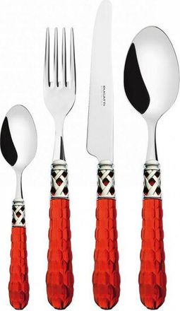 Bugatti Conjunto Compacto Compacto Compacto De 24 Piezas Bohemia Ghiera Cromata Bugatti