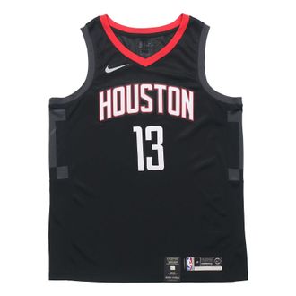 Nike NBA Basketball Jersey Vest SW Fan Edition Rockets 13 Black 877206-010