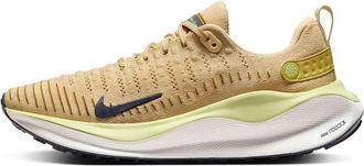 Nike React Infinity Run Flyknit 4 Mens Trainers DR2665 (Sesame/Purple Ink/Buff Gold 200) UK 8 (EU 42.5)