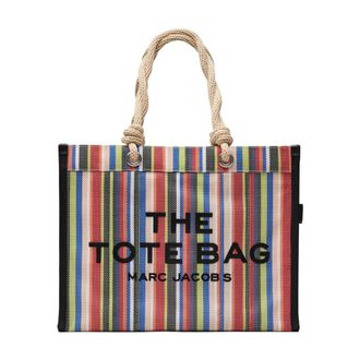 Marc Jacobs The Stripe Mesh Large Tote Bag - Dames - Shoppers - Veelkleurig - ONE Size - Tassen