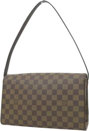 Louis Vuitton Pre-owned Canvas shoulder-bags - Dames - Vintage Schoudertas - Bruin - ONE Size - Vintage