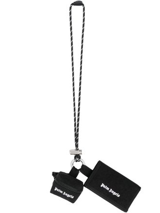 Palm Angels Clutch con stampa - Nero