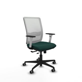 Piqueras y Crespo Silla De Oficina Piqueras Y Crespo Haches Verde Tapizado Cuero Sint&eacute;tico
