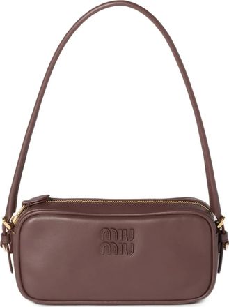 Miu Miu Leren tas - Bruin