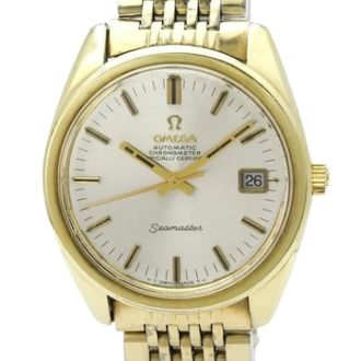 Omega Pre-owned Watches, male, Yellow, Size: ONE SIZE Pre-owned Seamaster 168.022 Wristwatch