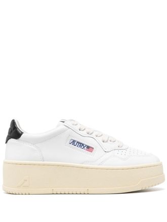 Autry White Logo Sneakers