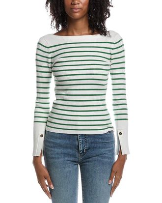 Elie Tahari The Sula Boatneck Sweater