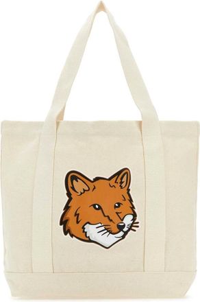 Maison Kitsun&eacute; Mujer, Bolsos, Beige, Talla: ONE Size