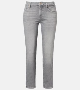 7 For All Mankind Calie cropped straight jeans