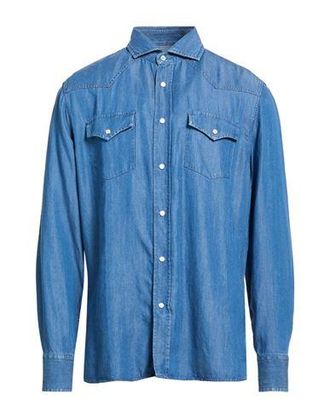 Brunello Cucinelli TOPWEAR - Denim shirts on YOOX.COM