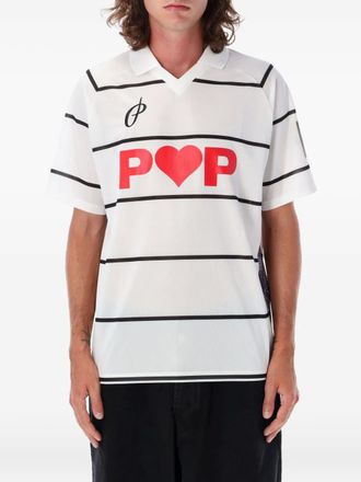 Pop Trading Company Sportif polo shirt - White