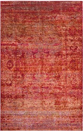 Safavieh Alfombra poli&eacute;ster rosa/multicolore 152 x 244 cm