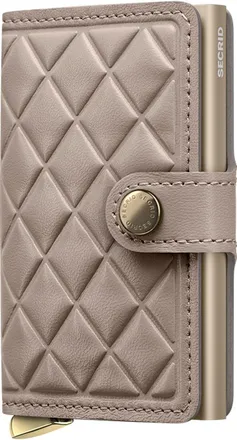 Secrid Premium Miniwallet+ Emboss Diamond in Chalk at Nordstrom
