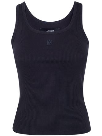 Amiri Ma Embroidery Tank Top